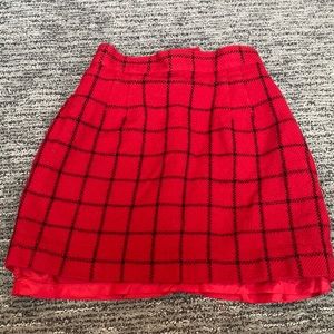 Braemar Petites by Jeremy Scott checked mini skirt